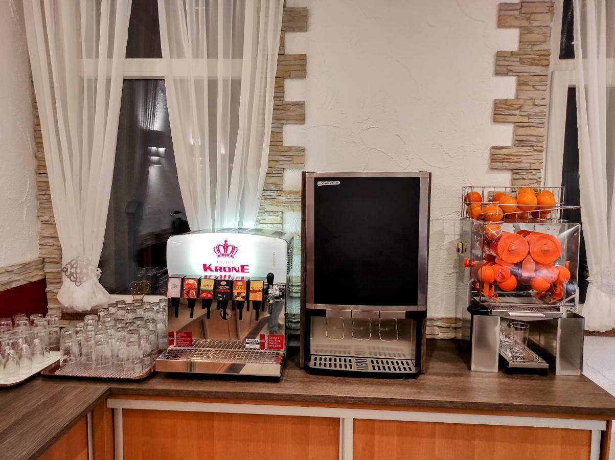 באיירסברון Wellness Hotel Garni Krone מראה חיצוני תמונה